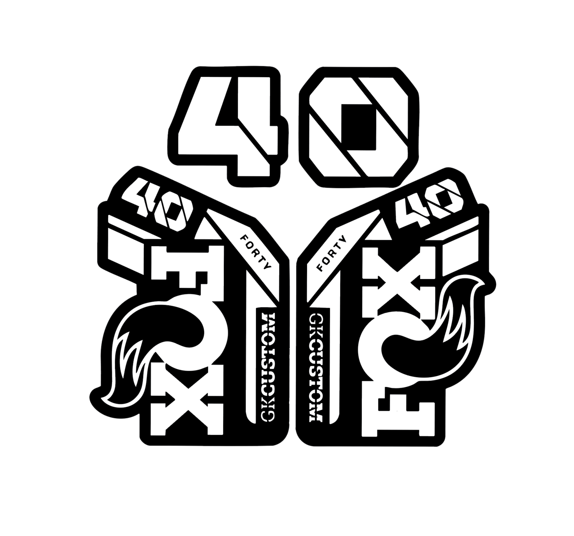 Fox 40 Decals - txdesigns