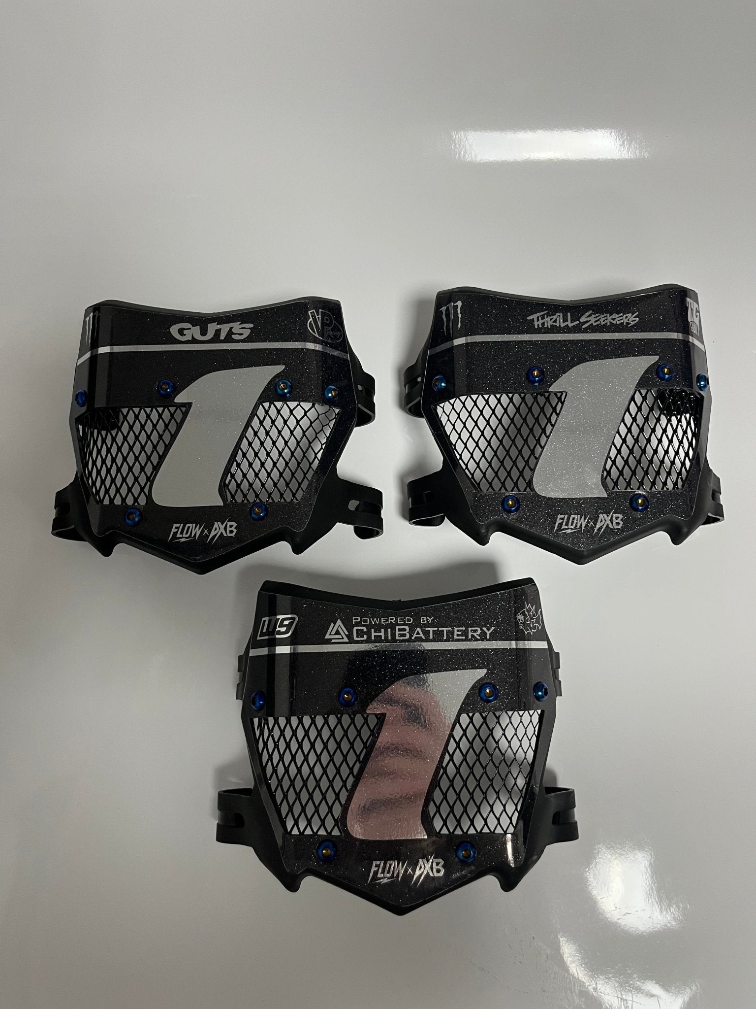 Pre - Made Titanium Vented Plates - txdesigns