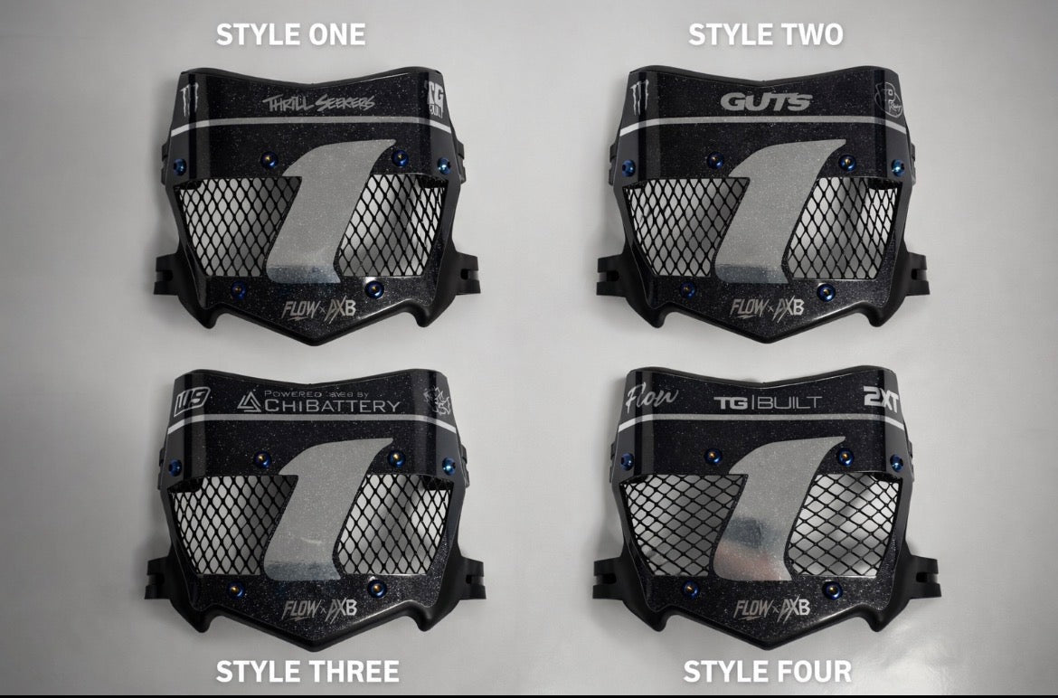 Pre - Made Titanium Vented Plates - txdesigns